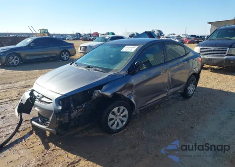2015 Hyundai Accent Gls из США, поврежденный, VIN KMHCT4AE5FU803616